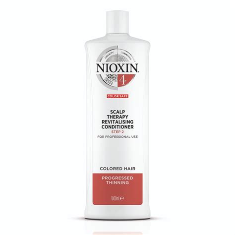 Nioxin System 4 Scalp Therapy Revitalizing Conditioner 1lt Colored Hai On Line Hair Depot