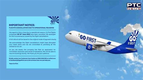 Crisis Hit Go First Extends Flight Cancellation Until June 16 Nation