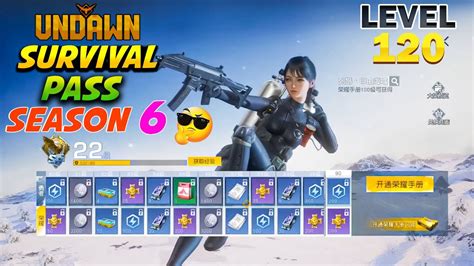 Undawn Season New Survival Pass Level Undawn New Outfits