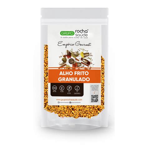 Alho Frito Granulado 50g Shopee Brasil