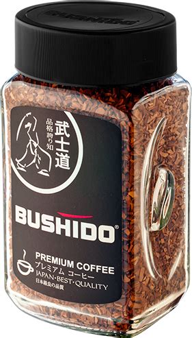 Кофе Bushido Black Katana растворимый 100 г купить с доставкой по ...