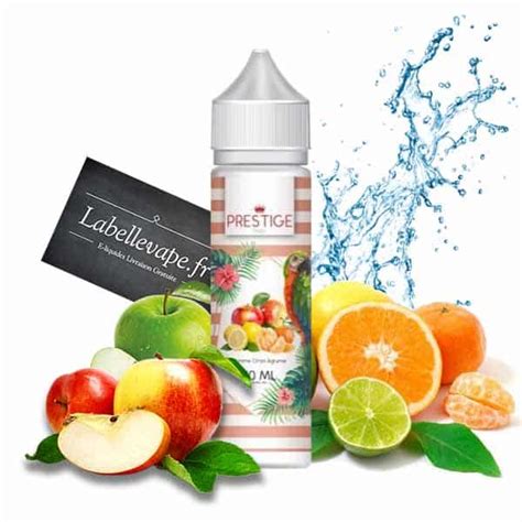 E Liquide Pomme Citron Agrumes Prestige Fruits 50 Ml La Belle Vape