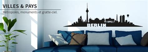 Stickers Muraux Villes Pays Boutique En Ligne Wall Art Fr