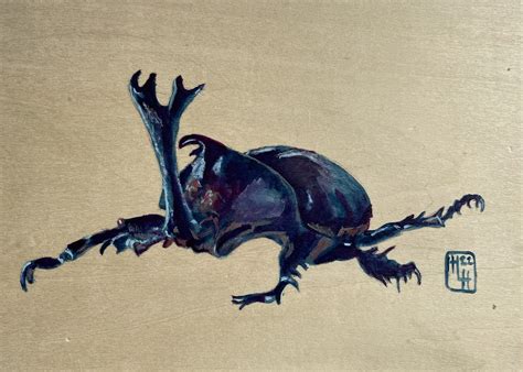 Rainbow Beetle Cards - 4 pack - NEMAA