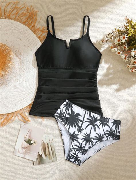 Shein Lunivi Teen Girl Minimalist Casual Daily Camisole Top Bikini Style Shein Usa