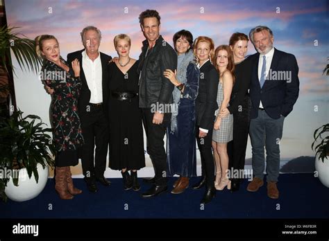 August 1 2019 Sydney Nsw Australia The Cast Of Palm Beach Arrives