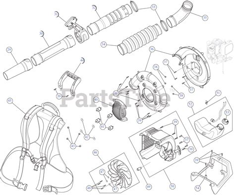 Craftsman Cmxgaamr32bp 41ar32bp793 Craftsman Backpack Blower General Assembly Parts Lookup