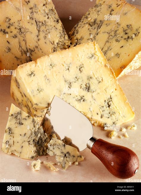 English Stilton Cheese Stock Photo Alamy