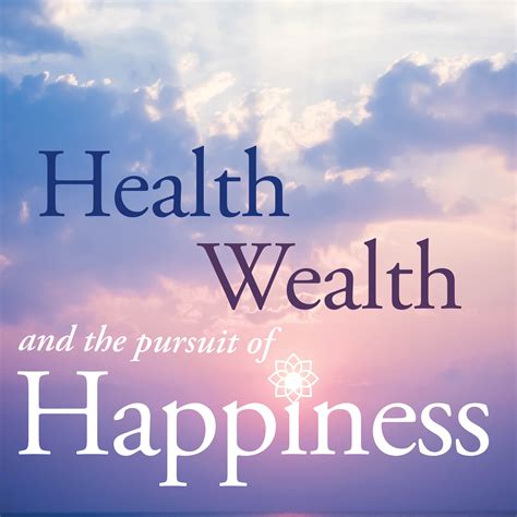 Creators & Guests of Health, Wealth and the Pursuit of Happiness