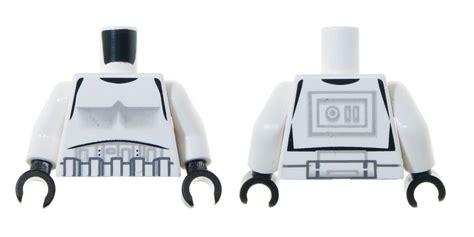 Lego Star Wars Dual Sided White Minifig Torso Stormtrooper Pattern Lego