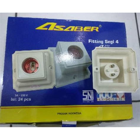 Jual Fitting Lampu Tempel Segi Empat Fitting Plafon Segi Empat Mirip