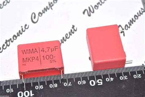 1 Stück Wima MKP4 4 7uF 4 7 μF 100 V 5 Steigung 27 5 mm