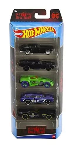 Hot Wheels Batman Dc Paquete De 5 Vehículos Autos Carros MercadoLibre