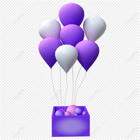 Globo Festivo Morado Blanco Png Im Genes Gratis Lovepik