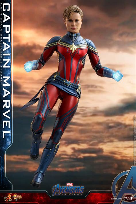 Avengers Endgame Captain Marvel Figure By Hot Toys The Toyark News