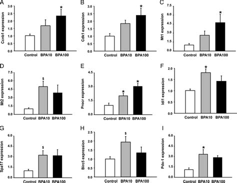 Mrna Gene Expression Assessed By Real Time Rt Pcr Of Representative