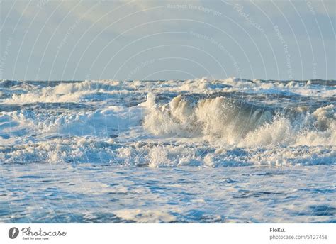 Nordsee Brandung In D Nemark Ein Lizenzfreies Stock Foto Von Photocase