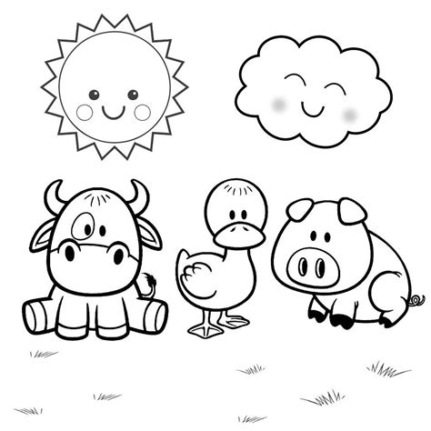 Desenhos Para Criançinhas De 2 Anos Pintar