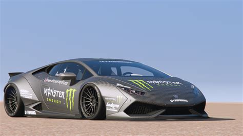 Liberty Walk Lamborghini Huracan LP610 4 Monster Livery GTA5 Mods