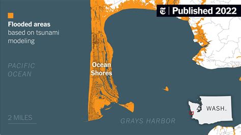 Oregon Coast Tsunami Map