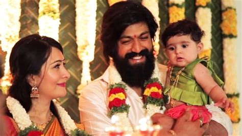 Kgf Star Yashs Daughter Ayra Breaks Instagram With Cute Diwali Wish