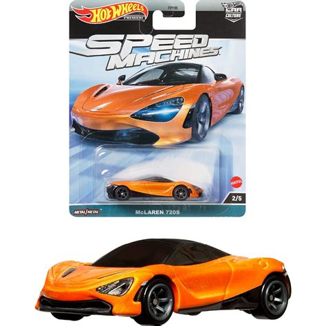 Premium bánh SM Xe mô hình Hot Wheels 1 64 McLaren 720S Car Culture Speed Machine new