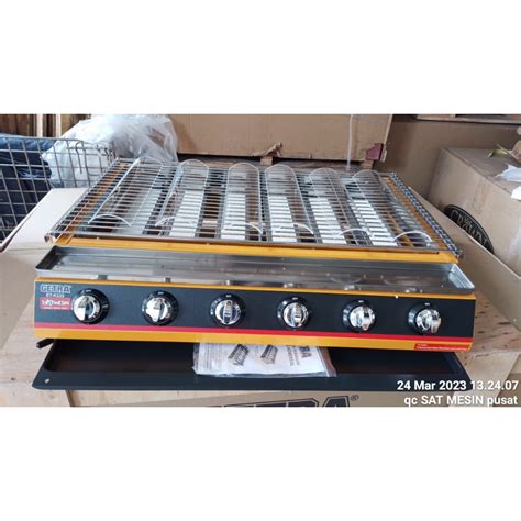 Jual Kompor Pemanggang Gas Roaster Bbq Tungku Getra Et K Shopee