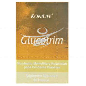 Jual Konimex Konilife Glucotrim 30 S Diabetes Shopee Indonesia