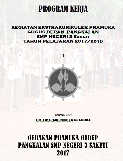 Laporan Kegiatan Ekstrakurikuler Pramuka Sma