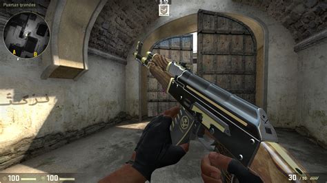 AK 47 Gold Legend Counter Strike Global Offensive Mods