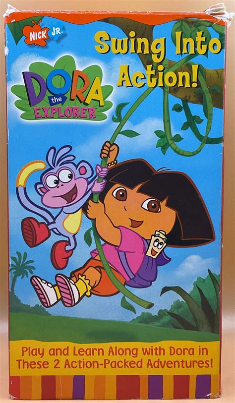 Dora The Explorer Swing Into Action Vhs Nick Jr Buy Get