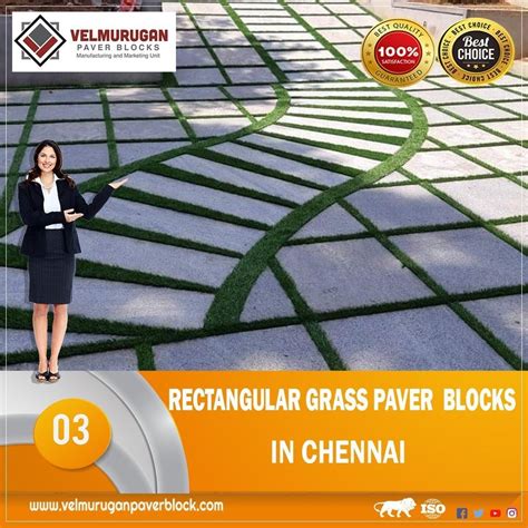 Grey Concrete Grass Paver Block Size 5x8 Inch Thickness 40 Mm In Chennai Velmurugan Paver