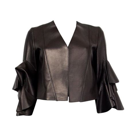 Alexander McQueen Black Wool Blazer Jacket With Cut Outs Ss 1999 For