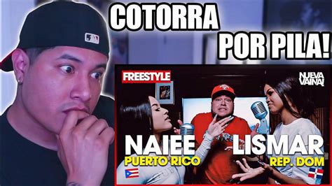 Dieron Cotorra Lismar 🇩🇴 Naiee 🇵🇷 Dj Scuff La Domi Y La Bori Freestyle Reaccion Youtube