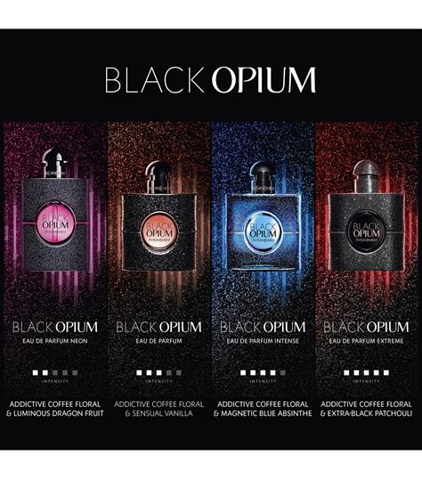 Ysl Black Opium Extreme Eau De Parfum Ml Harrods Uk