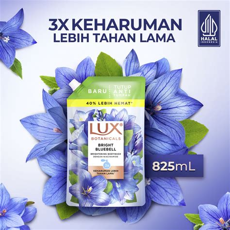 Jual Lux BOTANICALS Sabun Mandi Cair Bright Bluebell 825 ML Shopee