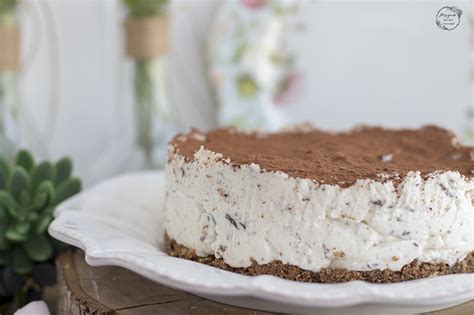 Tarta Mousse De Stracciatella Tarta Sin Horno Atrapada En Mi Cocina