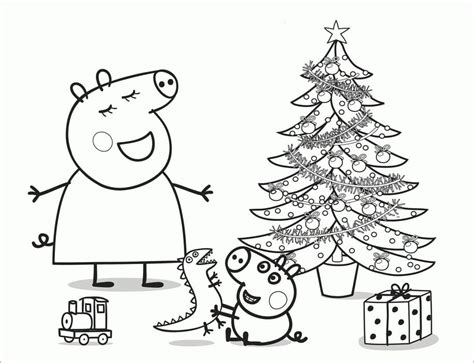 Happy Mummy Pig Coloring Page - Free Printable Coloring Pages for Kids