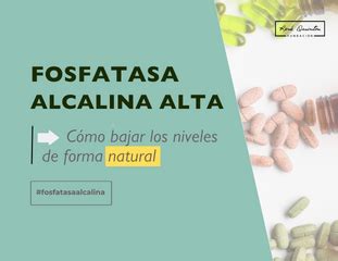 Fosfatasa alcalina alta cómo bajar los niveles Terapias del mar