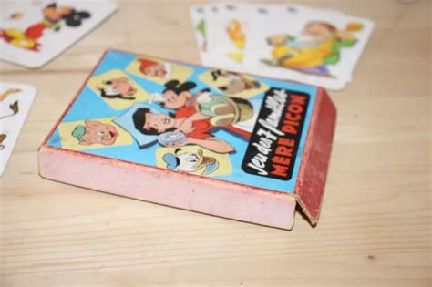 ANCIEN JEU DES 7 familles Mère Picon Disney Donald Pluto Dingo