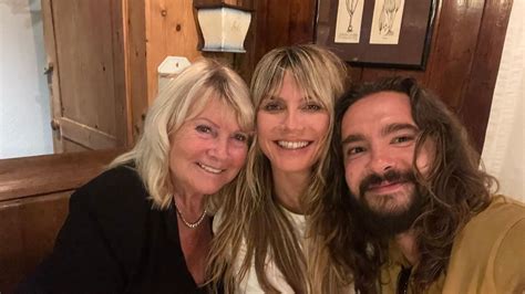 Mit Mutti Und Tom Heidi Klum Teilt Niedliches Familienbild