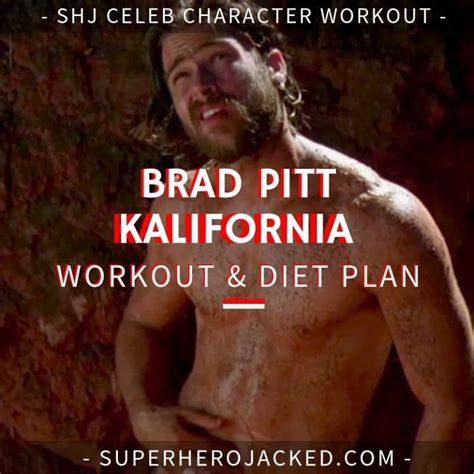 Brad Pitt Workout Routine and Diet Plan: Train like Achilles of Troy | Brad pitt workout, Brad ...