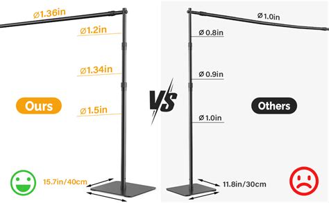 Amazon Showmaven Backdrop Stand X Ft Adjustable Photo