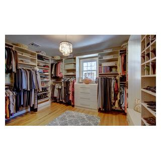 Dressing Room Walk In Closet In Spring Blossom With Window Seat