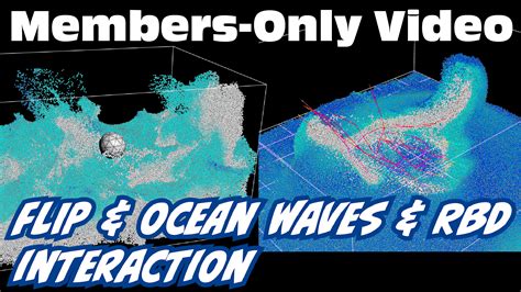 Ocean Waves Flip SIM RBD Interaction SideFX