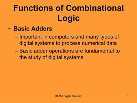 Lecture6 Chapter4 Design Magnitude Comparator Circuit Introduction To