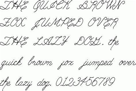 Pc Cursive Free Font Download