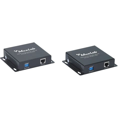 MuxLab HDMI Over IP Extender Kit With PoE 500752 B H Photo Video