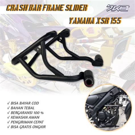 Jual Crash Bar Frame Slider Agna XSR 155 Crashbar Tubular Pelindung