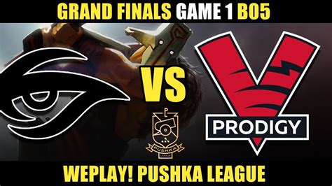 Team Secret Vs VP Prodigy Game 1 Highlights WePlay Pushka League